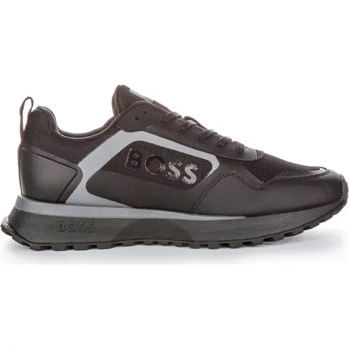 Mesh Runner Shoes , male, Sizes: 10 UK, 8 UK, 11 UK, 9 UK, 12 UK, 7 UK - Hugo Boss - Modalova