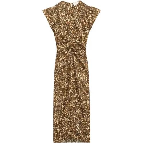 Silk Midi Dress Aw24 , female, Sizes: XS - Isabel marant - Modalova