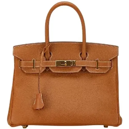 Pre-owned Leather handbags , female, Sizes: ONE SIZE - Hermès Vintage - Modalova