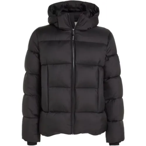 Herren Gesteppte Kapuzen Puffer Jacke - Calvin Klein - Modalova