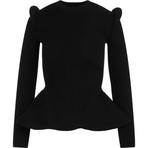 Wool Pullover Sweater , female, Sizes: S - alexander mcqueen - Modalova