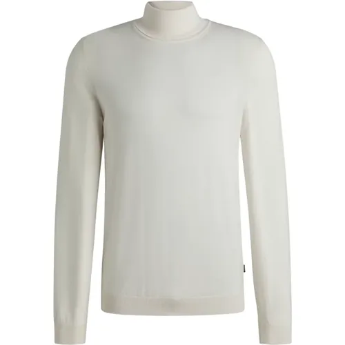 Slim Fit Woll Rollkragenpullover , Herren, Größe: 2XL - Hugo Boss - Modalova