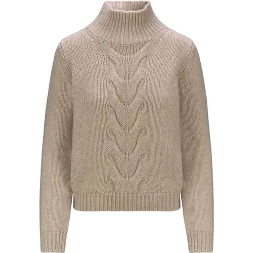 Fuzzy Wool Merino Blend Sweater , female, Sizes: M, S - K-way - Modalova