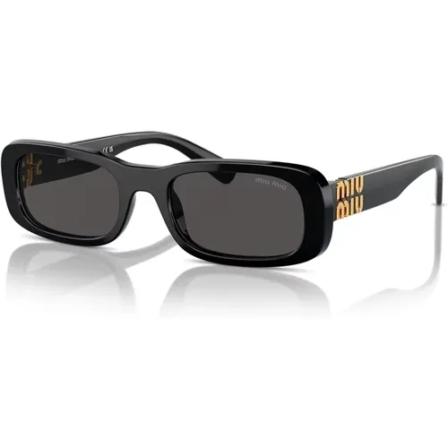 MU 08Zs 1Ab5S0 Sunglasses , female, Sizes: 53 MM - Miu Miu - Modalova