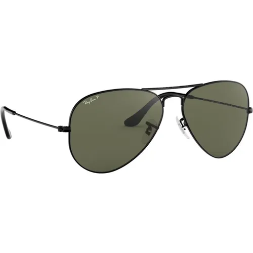 Klassische Aviator Sonnenbrille Metall Kristall Stil , Herren, Größe: 55 MM - Ray-Ban - Modalova
