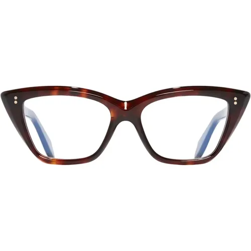 Vintage Cat-Eye Glasses 9241 , female, Sizes: 52 MM - Cutler And Gross - Modalova