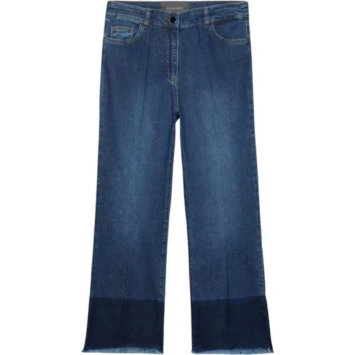 Stylish Denim Jeans , female, Sizes: 3XL - Elena Mirò - Modalova