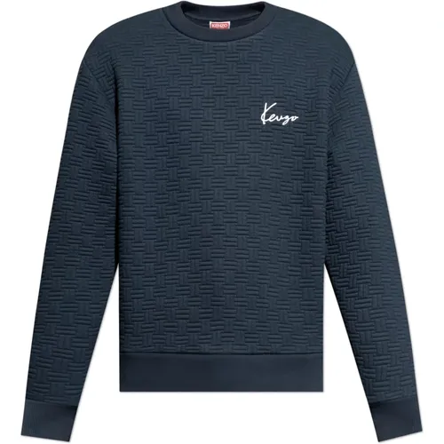 Sweatshirt mit Logo , Herren, Größe: L - Kenzo - Modalova