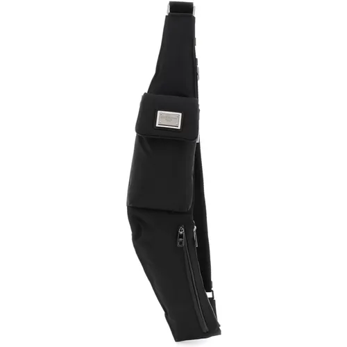 Belt Bag , male, Sizes: ONE SIZE - Dolce & Gabbana - Modalova