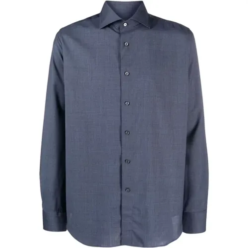 Impeccable Wool Shirt , male, Sizes: 4XL - Canali - Modalova