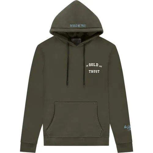 Der Berüchtigte Grüne Hoodie , Herren, Größe: M - In Gold We Trust - Modalova