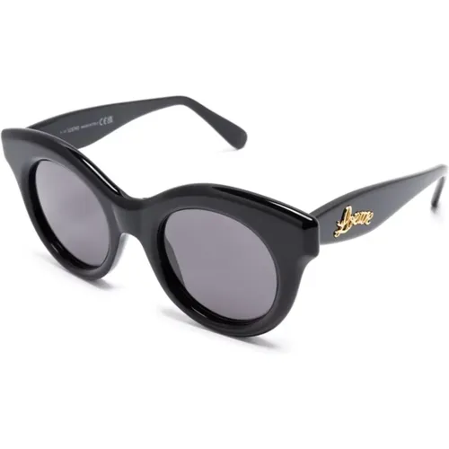 Schwarze Sonnenbrille mit Original-Etui,Braune Sonnenbrille mit Zubehör,Rosa Sonnenbrille für den täglichen Gebrauch,Stylische Sonnenbrille Lw40126 - Loewe - Modalova