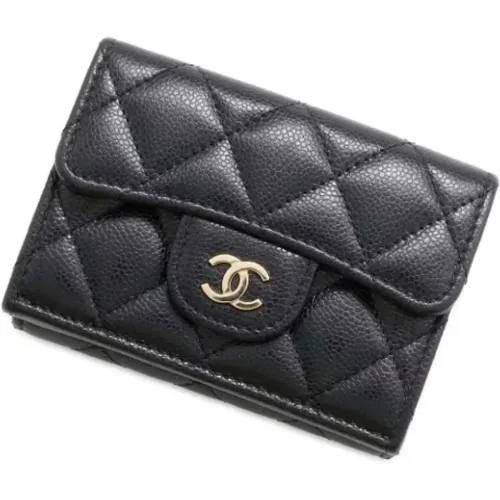 Pre-owned Leather wallets , female, Sizes: ONE SIZE - Chanel Vintage - Modalova