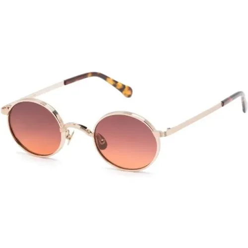 Gold Cabernet Sunglasses , unisex, Sizes: 44 MM - Moscot - Modalova