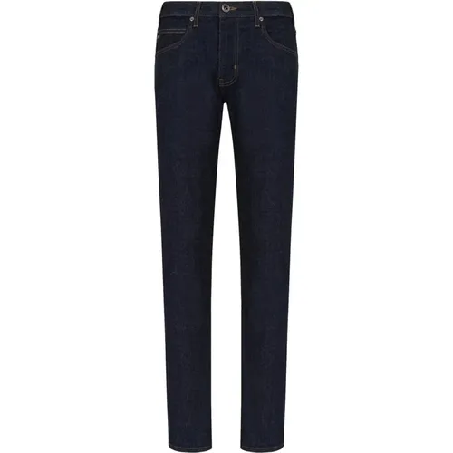 Denim Low Rise Jeans , male, Sizes: W31 - Emporio Armani - Modalova