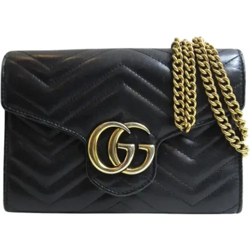 Pre-owned Leather gucci-bags , female, Sizes: ONE SIZE - Gucci Vintage - Modalova