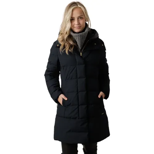 Luxe Puffy Prescott Parka in Melton , Damen, Größe: XL - Woolrich - Modalova