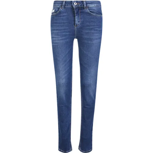 High-Waisted Skinny Dark Jeans , female, Sizes: W29, W26 - Liu Jo - Modalova