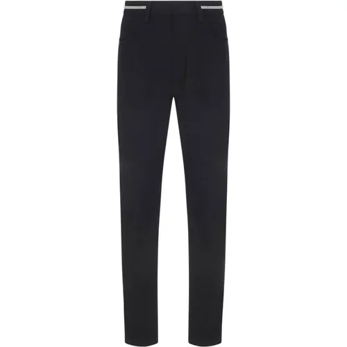 Slim-Fit Cotton Blend Pants , male, Sizes: W31, W34, W33 - Givenchy - Modalova