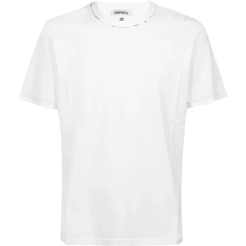 Weiße Neverwhite T-Shirt , Herren, Größe: L - Premiata - Modalova