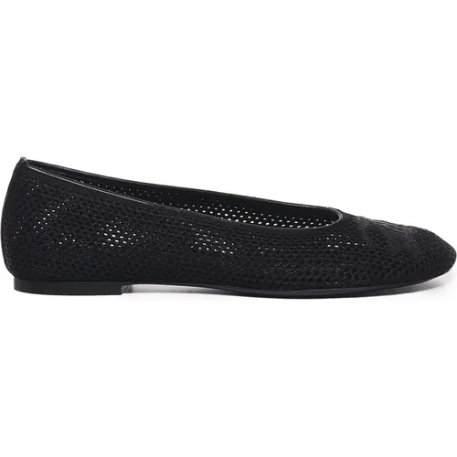 Perforated Ballet Flats Mesh Italy , female, Sizes: 7 UK, 4 UK, 6 UK, 5 UK, 5 1/2 UK - Burberry - Modalova