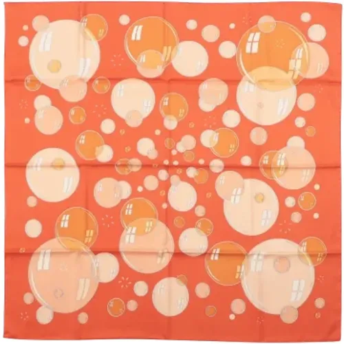 Pre-owned Silk scarves , female, Sizes: ONE SIZE - Hermès Vintage - Modalova