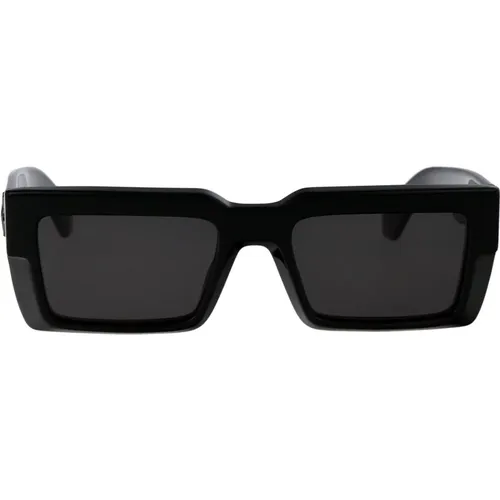 Stylish Moberly Sunglasses for Summer , unisex, Sizes: 50 MM - Off White - Modalova