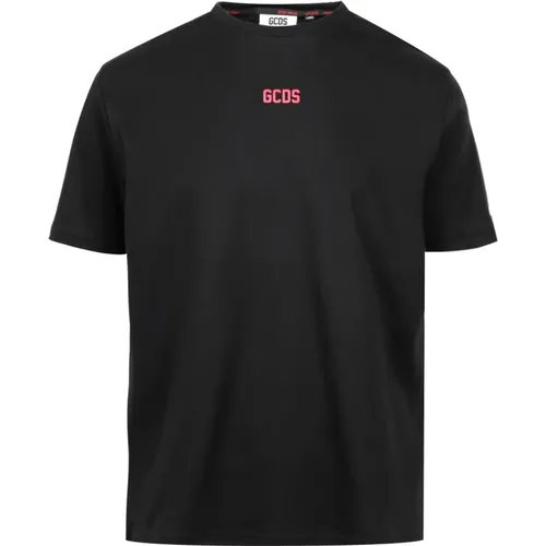 Basic Logo Regular Cotton T-shirt , male, Sizes: M, S - Gcds - Modalova