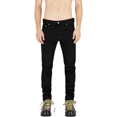 Men's Slim Fit Jeans , male, Sizes: XL, XS, 2XL, S, 4XL, 2XS - Dsquared2 - Modalova