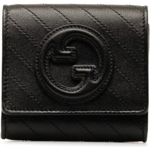 Pre-owned Leather wallets , female, Sizes: ONE SIZE - Gucci Vintage - Modalova