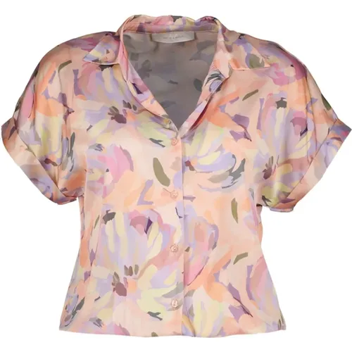 Perzik+ Blouse , female, Sizes: XL, S, XS, M - Amélie & Amélie - Modalova