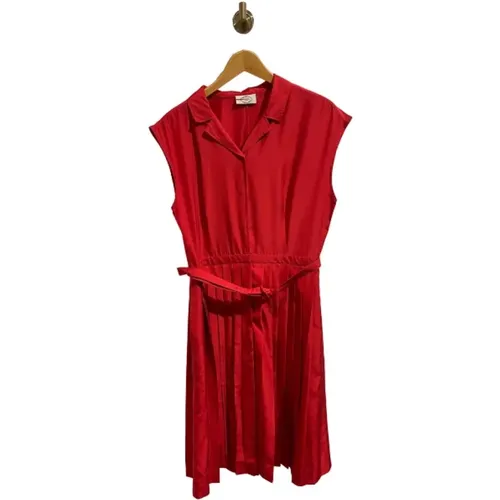 Pre-owned Silk dresses , female, Sizes: M - Prada Vintage - Modalova