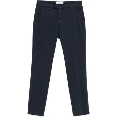 Marineblaue Chino Hose Briglia - Briglia - Modalova