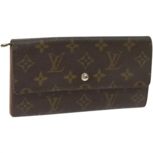 Pre-owned Canvas wallets , female, Sizes: ONE SIZE - Louis Vuitton Vintage - Modalova