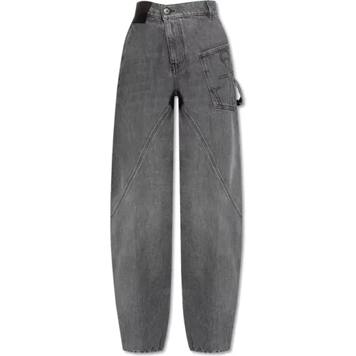 Weit geschnittene Jeans , Damen, Größe: W27 - JW Anderson - Modalova