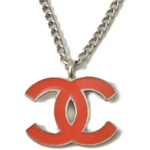 Pre-owned Metal Chanel Necklace , female, Sizes: ONE SIZE - Chanel Vintage - Modalova