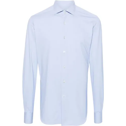 Classic Sky Shirt , male, Sizes: 3XL, 4XL, XL, L, 2XL, M - Xacus - Modalova