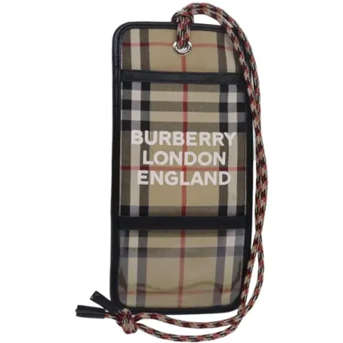 Pre-owned Canvas wallets , female, Sizes: ONE SIZE - Burberry Vintage - Modalova