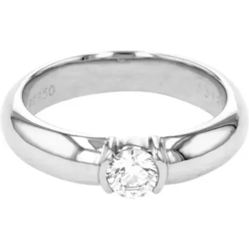 Pre-owned Platinum rings , female, Sizes: ONE SIZE - Tiffany & Co. Pre-owned - Modalova