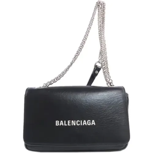 Pre-owned Leather shoulder-bags , female, Sizes: ONE SIZE - Balenciaga Vintage - Modalova