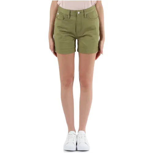 Stretch Baumwolle Fünf-Taschen-Shorts , Damen, Größe: S - Calvin Klein Jeans - Modalova