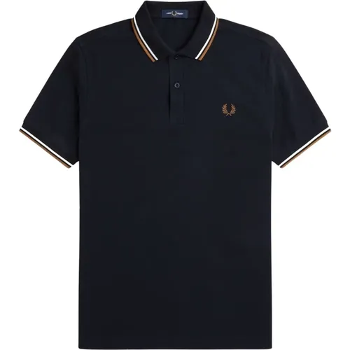 Slim Fit Twin Tipped Polo , male, Sizes: L, XL, 2XL, M, S - Fred Perry - Modalova