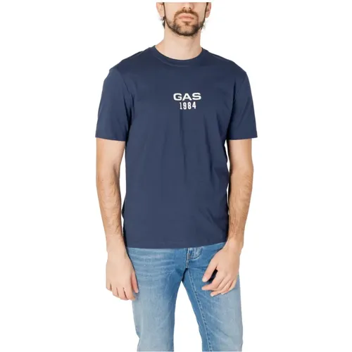 T-Shirts , Herren, Größe: 2XL - GAS - Modalova