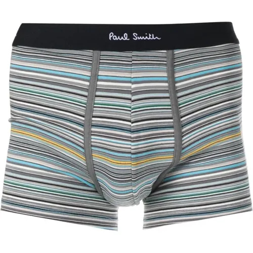 Men`s MultiColour Underwear Trunk 3 Pack , male, Sizes: XL, M, S - Paul Smith - Modalova