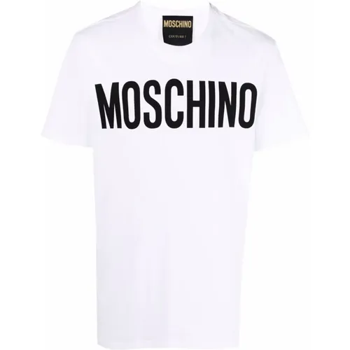 Stylish T-shirts and Polos , male, Sizes: S, XL, L, 2XL - Moschino - Modalova