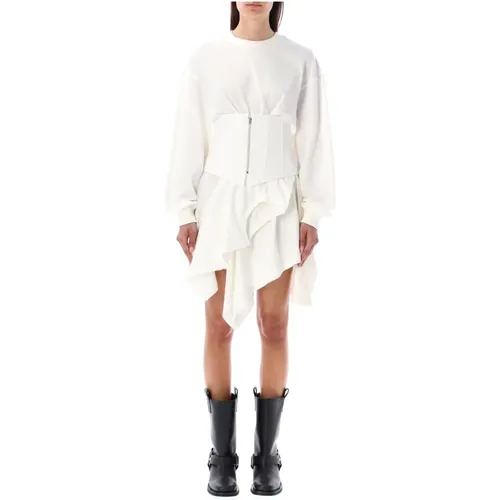 Fleece Mini Dress , female, Sizes: S, XS - Acne Studios - Modalova