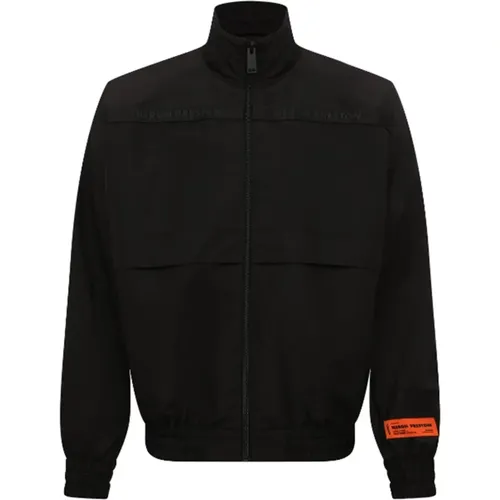 Jacket with Logo Detail , male, Sizes: S - Heron Preston - Modalova