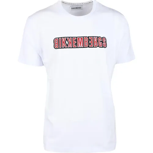 T-Shirt for Men , male, Sizes: 2XL, XL - Bikkembergs - Modalova