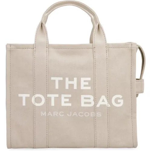 Canvas Tote Bag mit Frontdruck , Damen, Größe: ONE Size - Marc Jacobs - Modalova