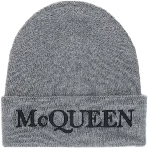 Beanie Hat , male, Sizes: M - alexander mcqueen - Modalova